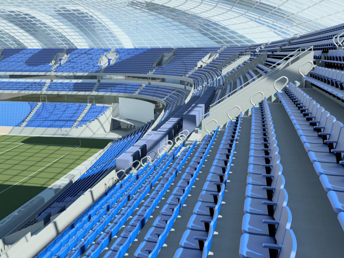 Stadium stands