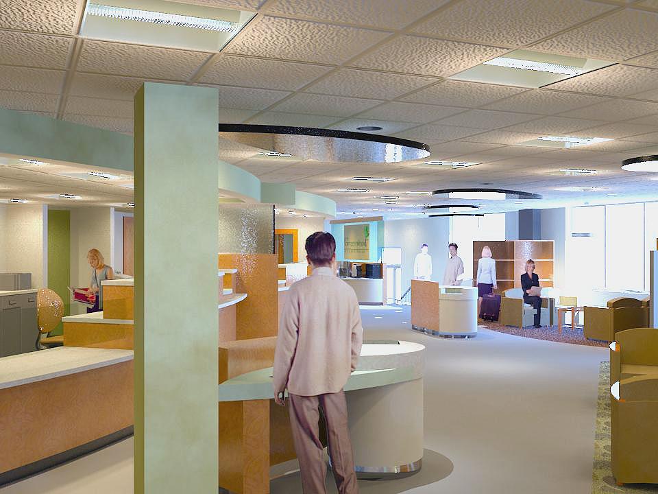 Bank Lobby