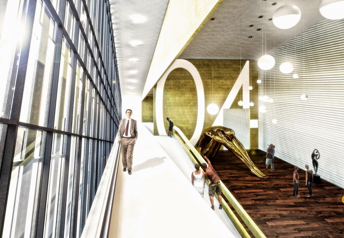 Museum Rendering - Interior 2