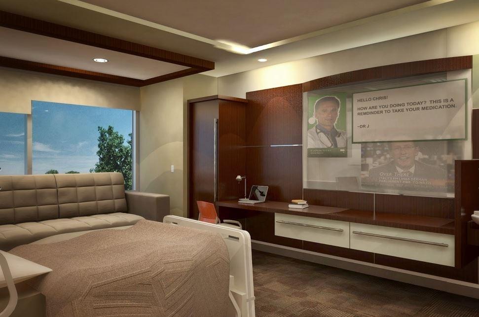 350SF (32.5 Sq Meters) Patient Room - Image 1