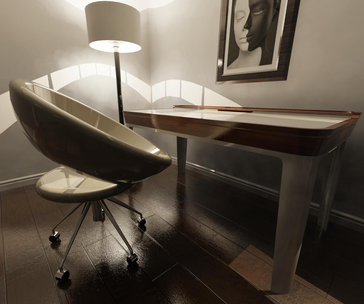 Office Room Render