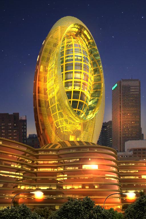 New style 3D design Building