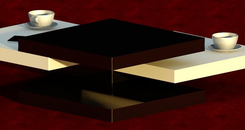 Modern Coffee Table "Julieta" - 08 - 3
