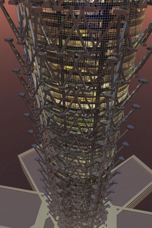 Detailed Tower 55