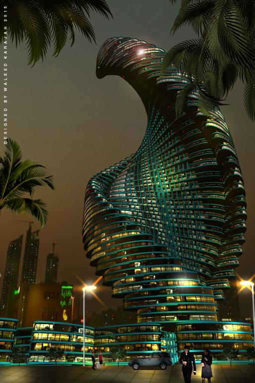 Twisted tower dd