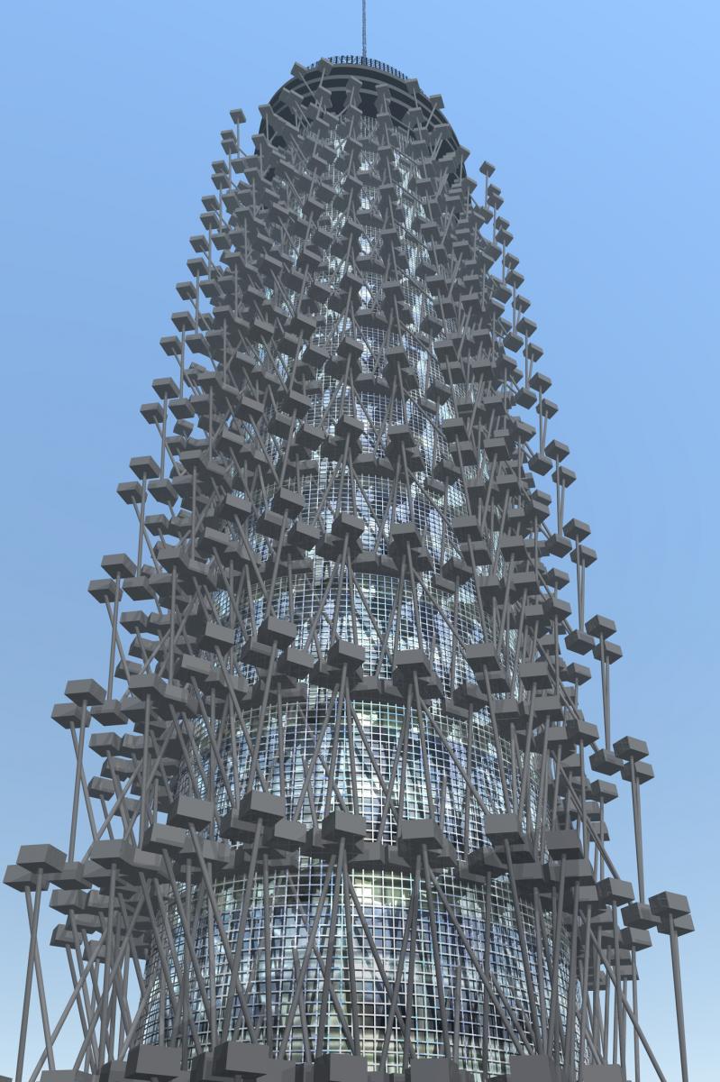 Complex Design for Circular Tower 4