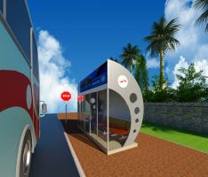 DUBAI RTA BUS STOP