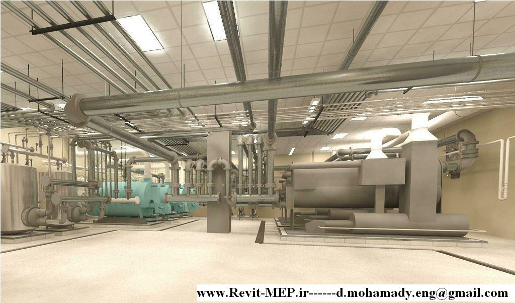 Revit MEP 2016 - Boiler room