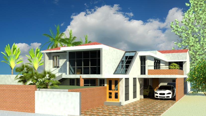 Town house at Indore op2