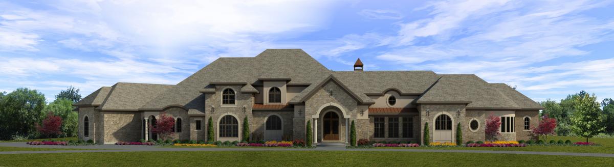 Custom Home Rendering