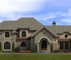 Custom Home Rendering