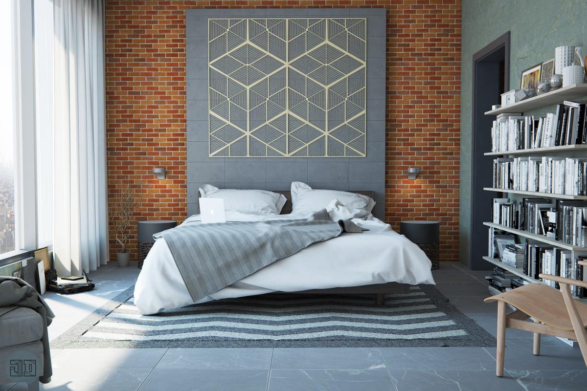 Bedroom Design and Render