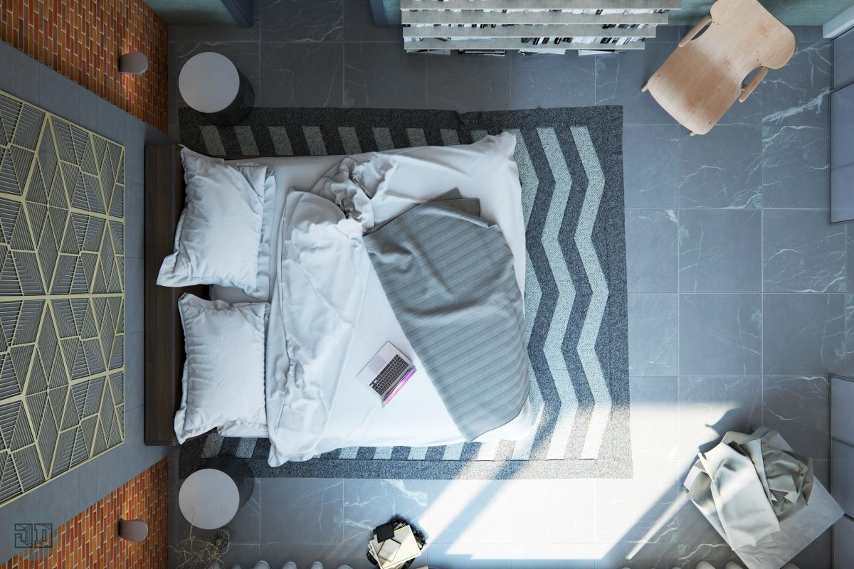Bedroom Design and Render