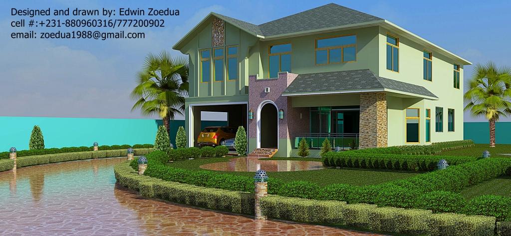 Designed and Drawn by:Edwin Zoedua