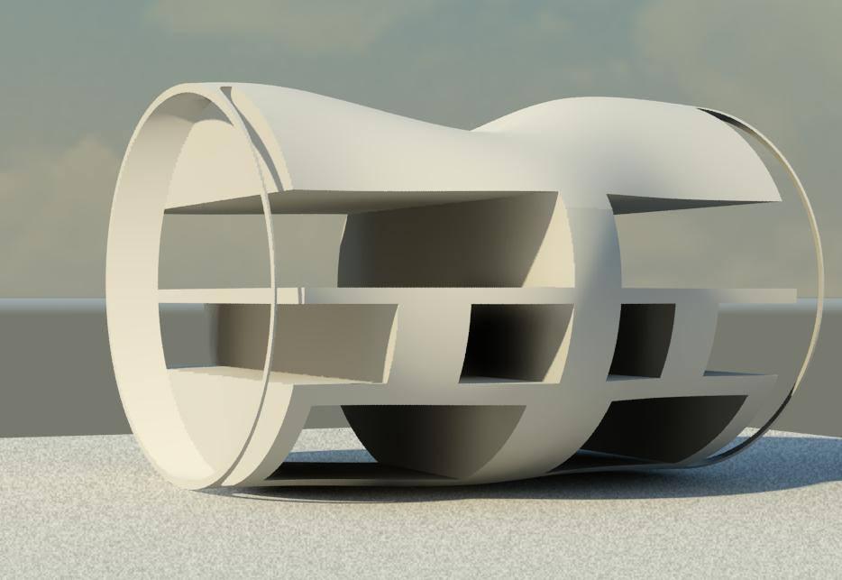 dented soda in can concept duplex residential