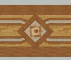 Inlay Floor w/ Rose