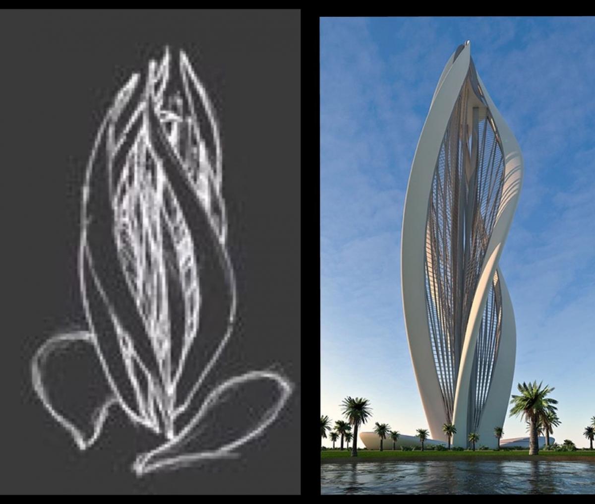 Blossoming dubai