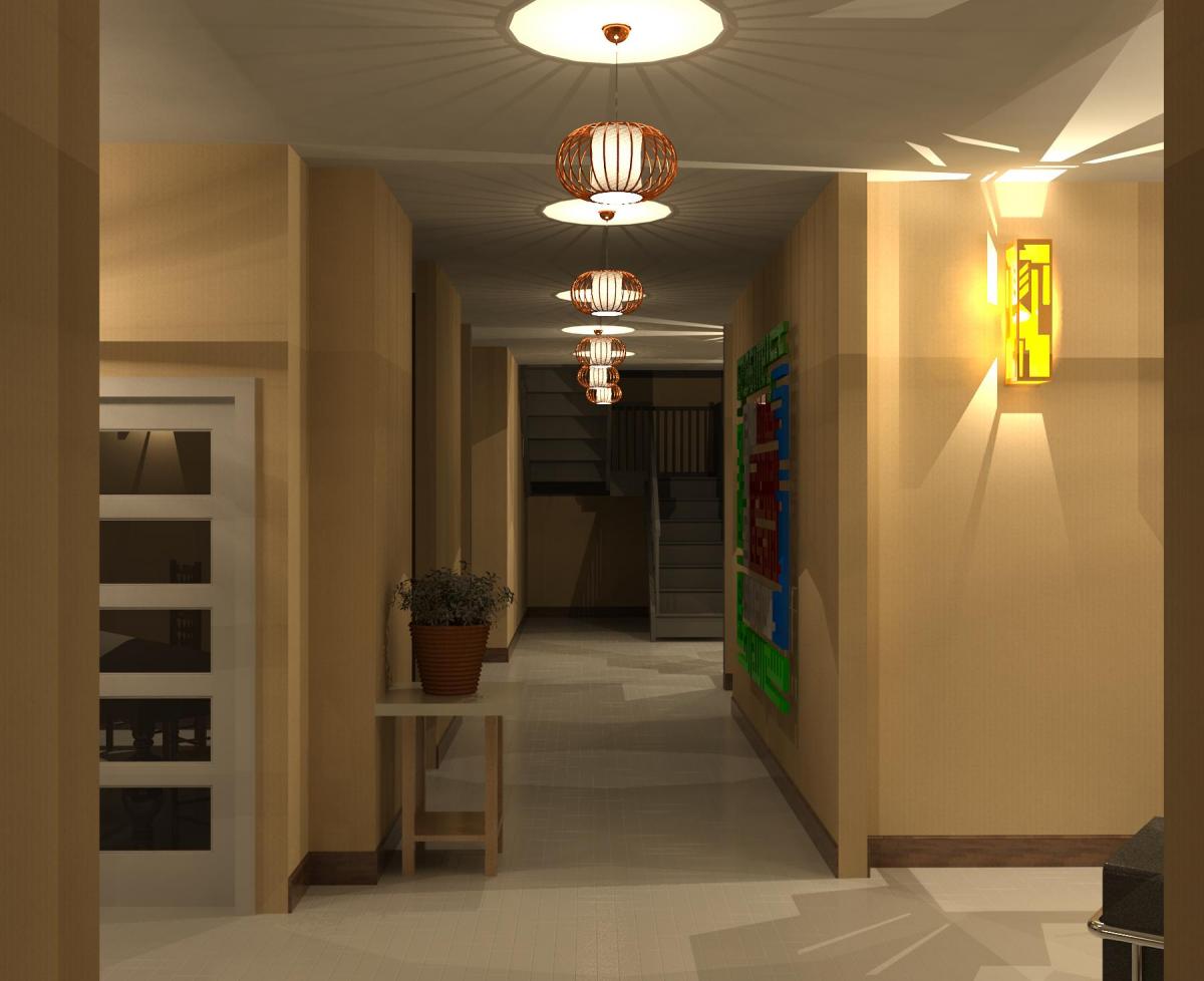 inside
