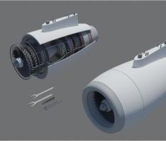 Jet Engine - Revit