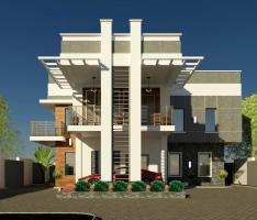 Modern residence