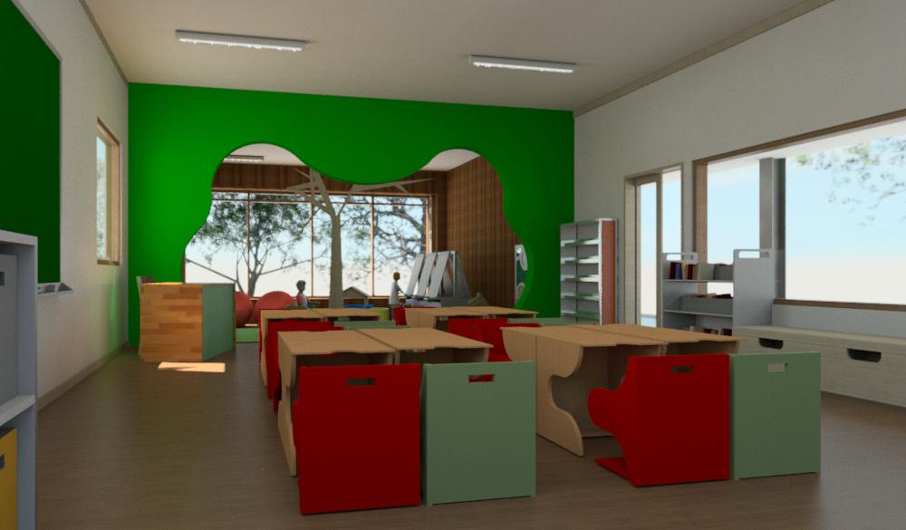 sala de aula infantil