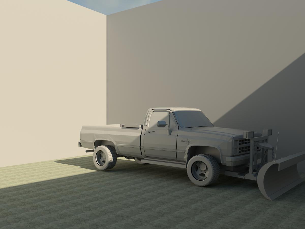 Rendering of Sketchup File