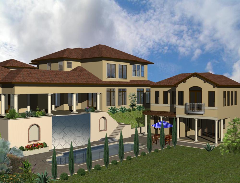 Lot 48 Pool House Seven Oaks