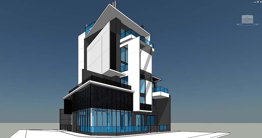 Multistorey residential building