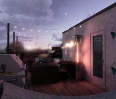 Rooftop in LA