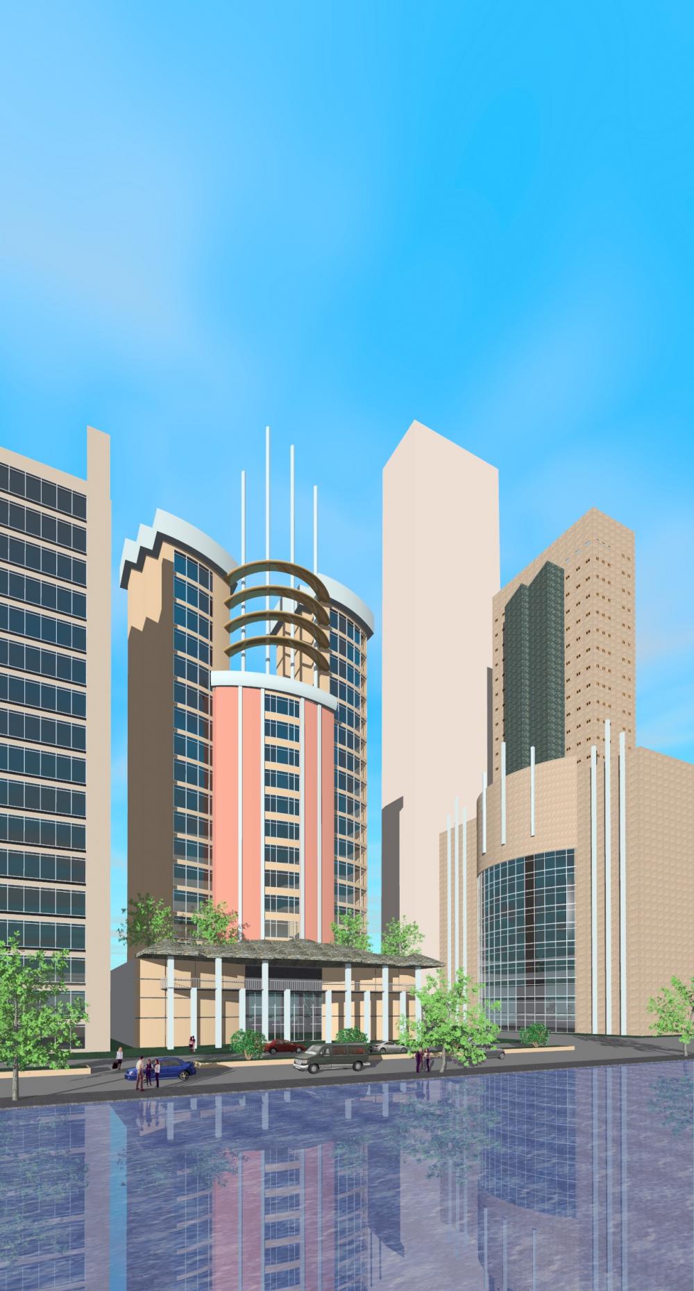 downtown building by nolan p. ventura