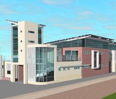 Police Station Render