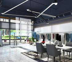 Commercial Space interior 3D design
