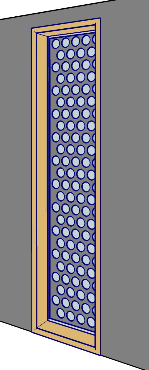 Perforated Window