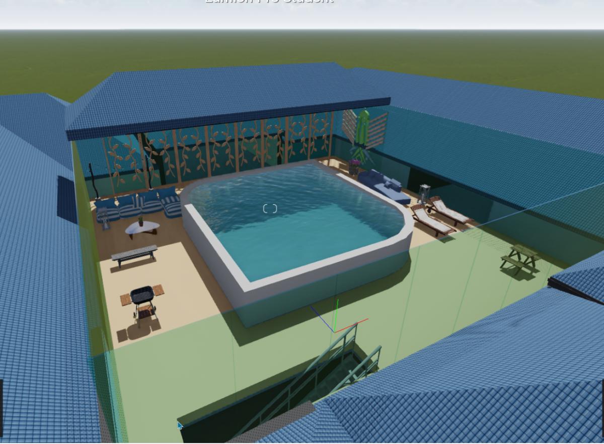 Pool Top Floor