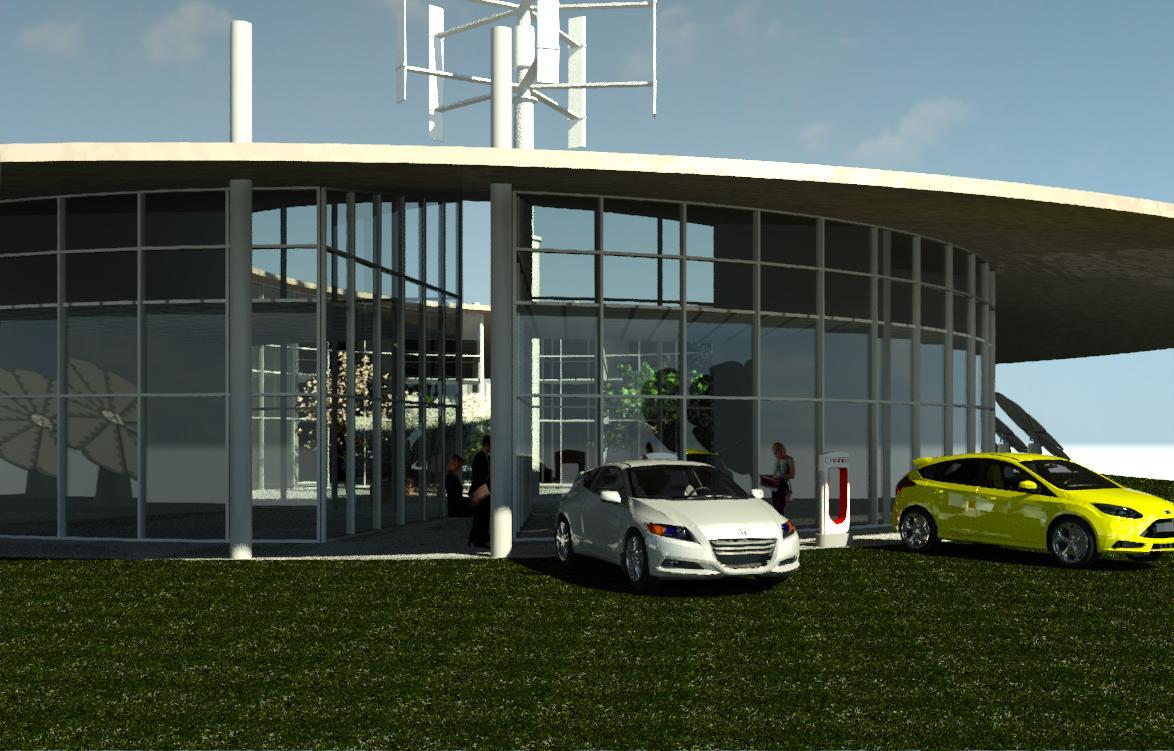 Solar Charging Reststop