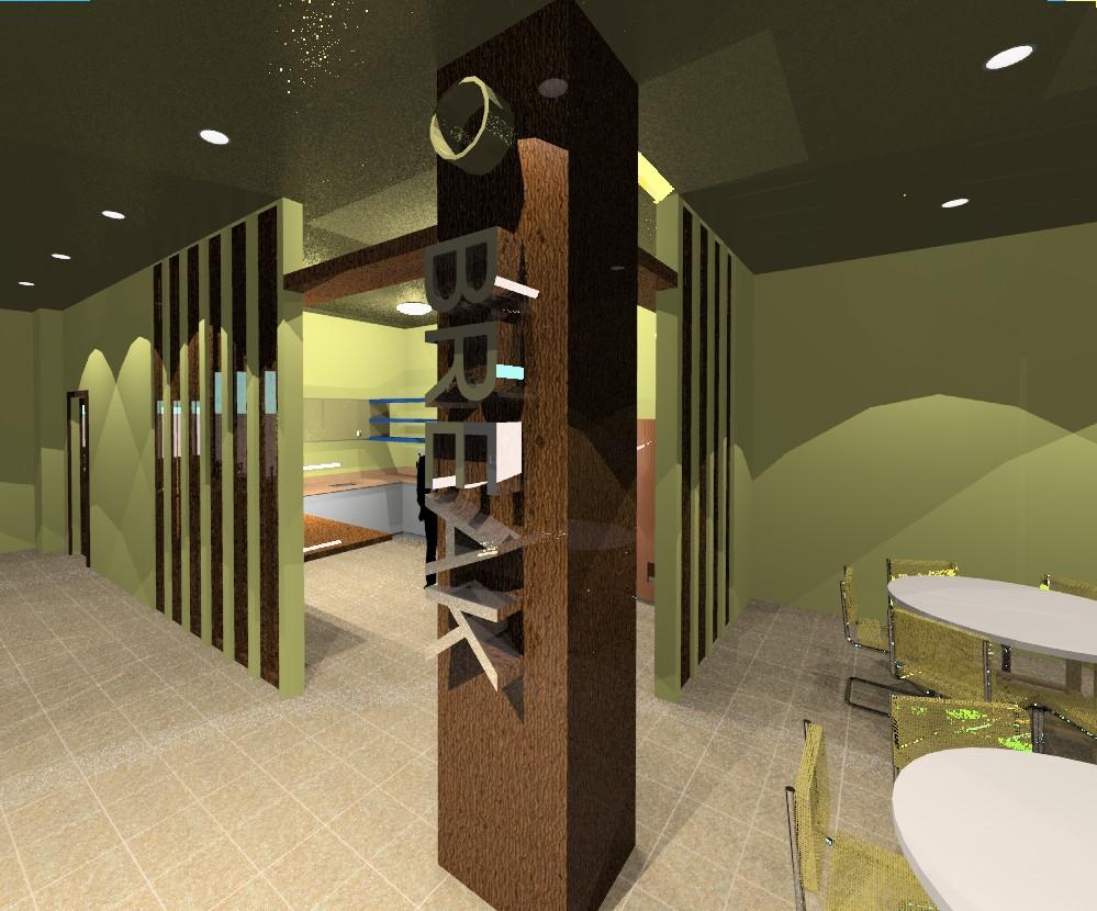 Proposed Interior Design for Office Building