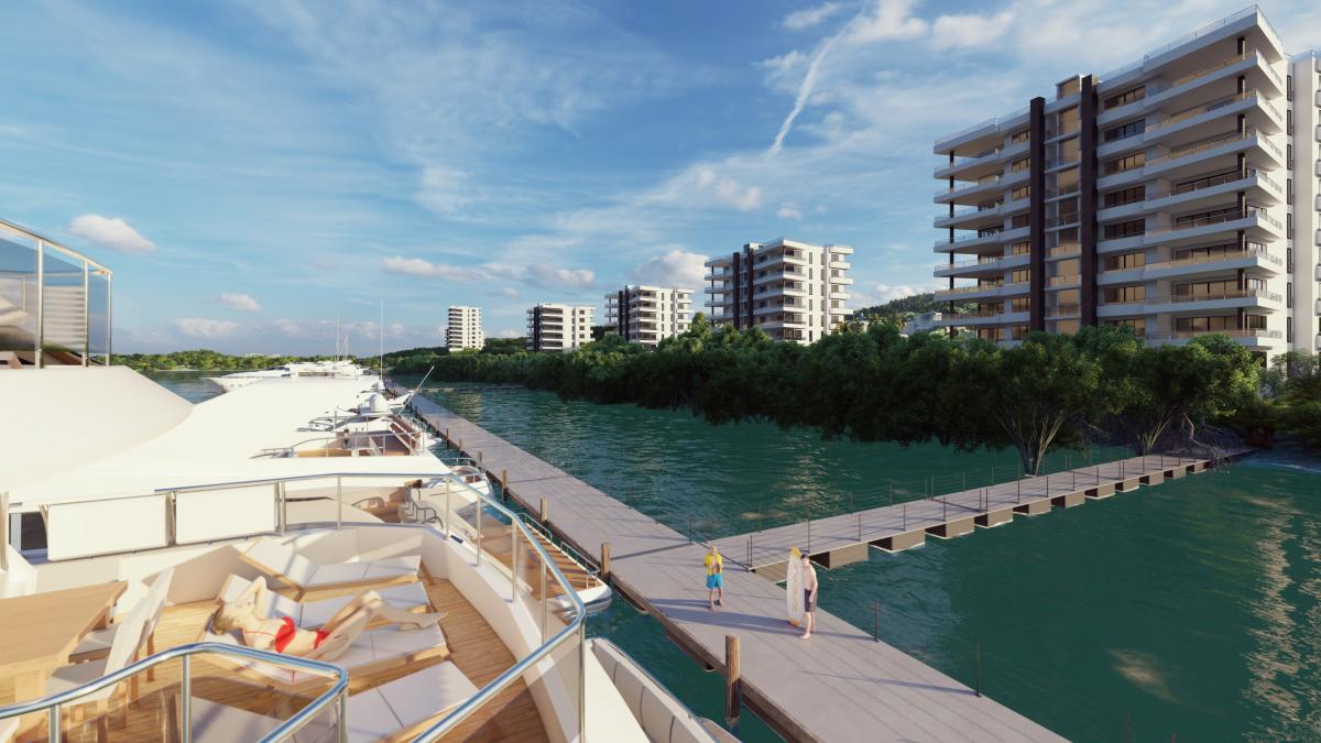 High Rise Building Complex - South -