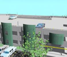 Precast Conc. Parking Garage with ramp