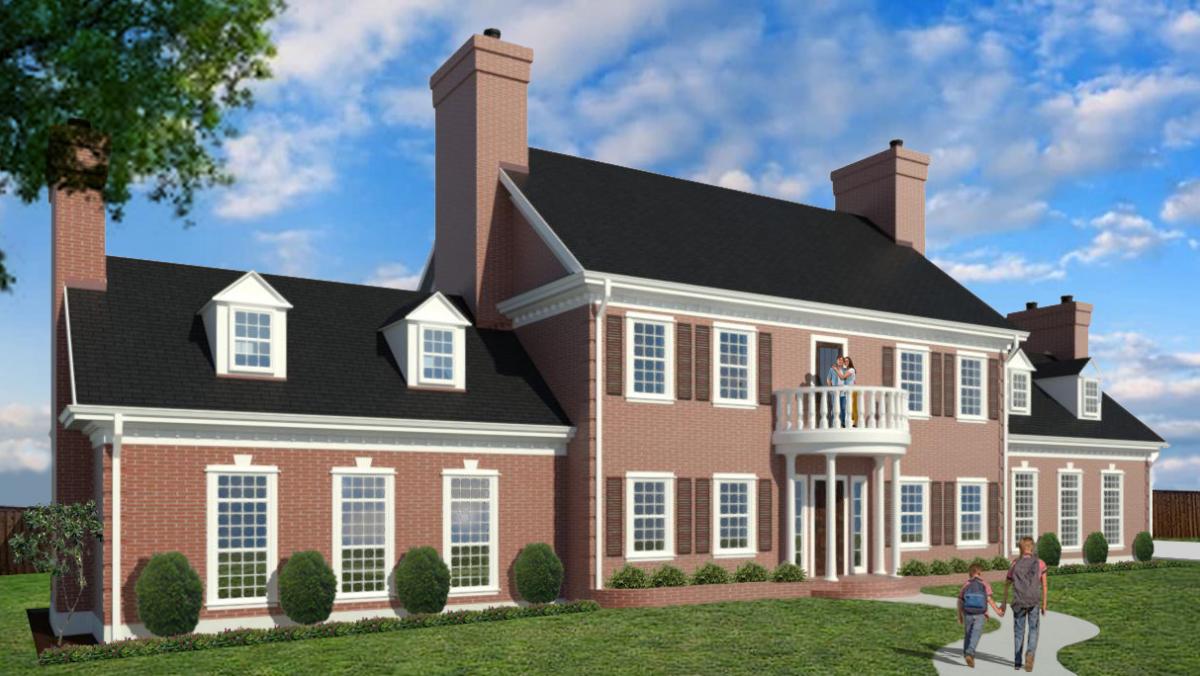 Plantation style house