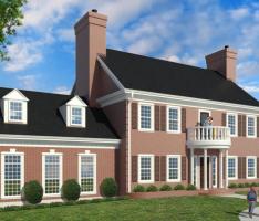 Plantation style house