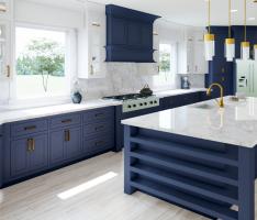 Shaker w Bead Kitchen