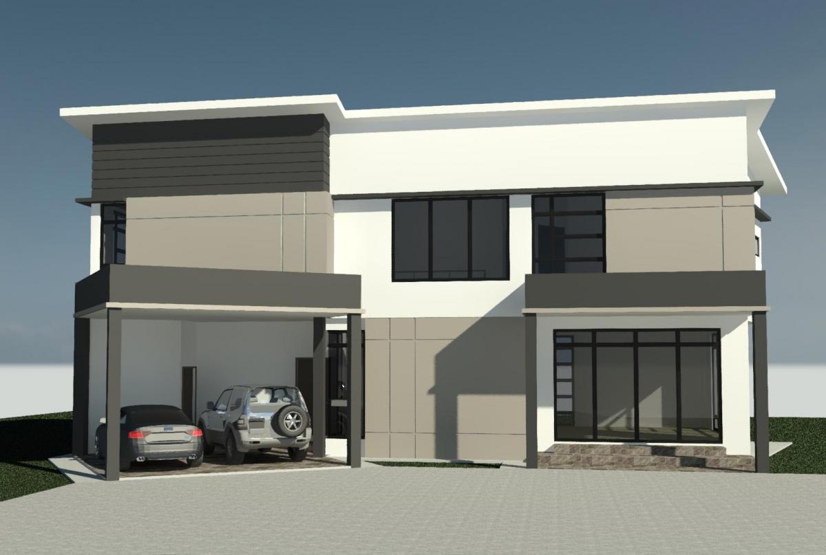 2 storey house