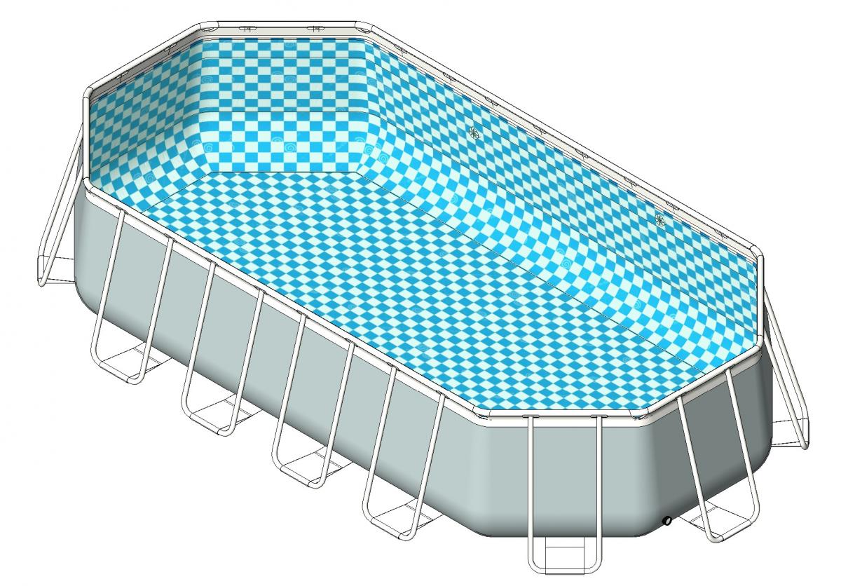 Piscina Intex 630 315