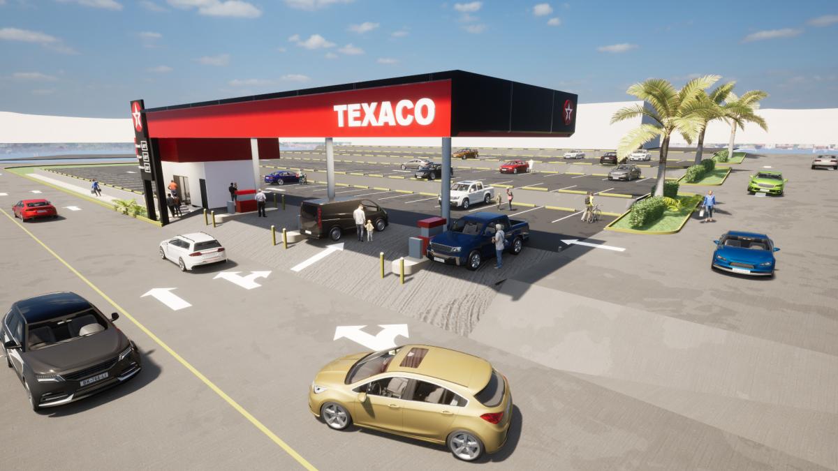 Gas station