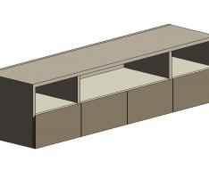 TV Cabinet _ Parametric Dimension