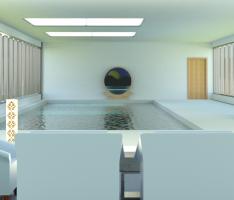 Mirror House pool