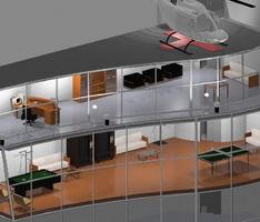 Two floors render