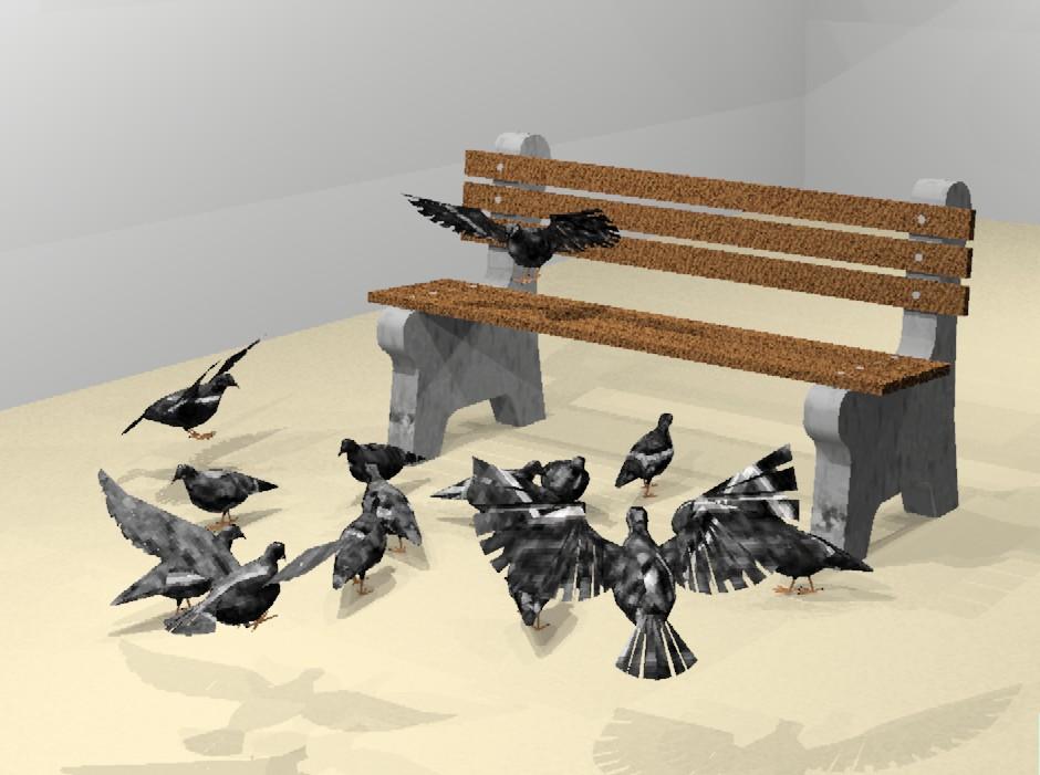 attack of the pidgeons
