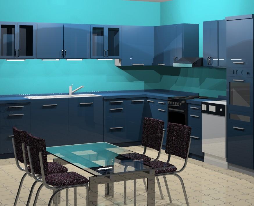 Interior kitchen