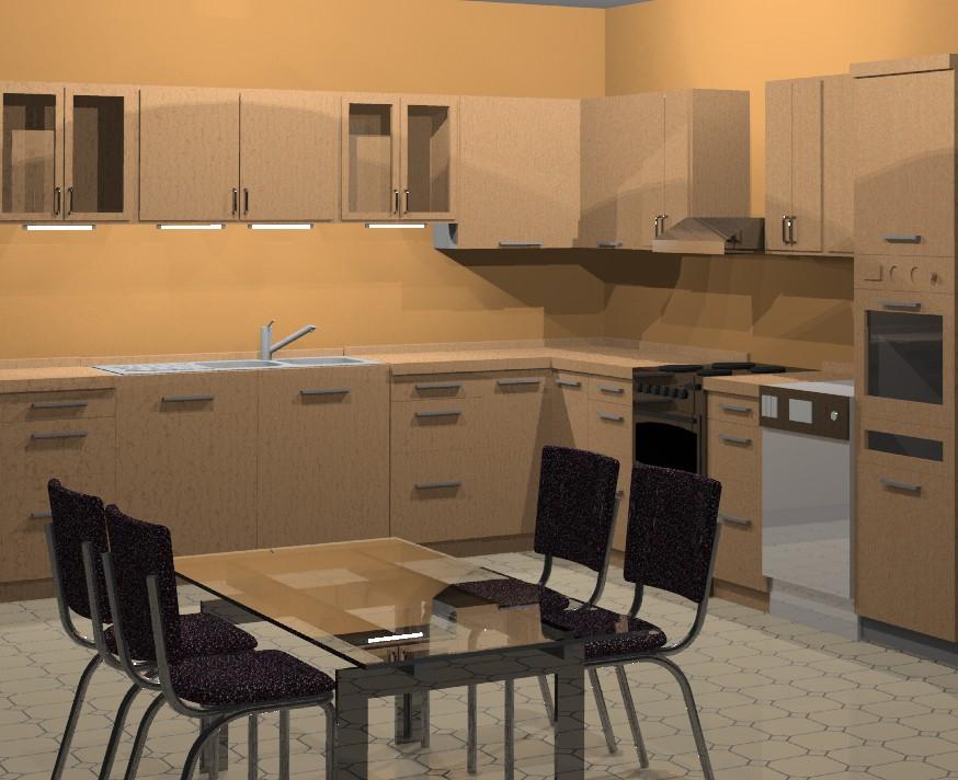 Interior kitchen